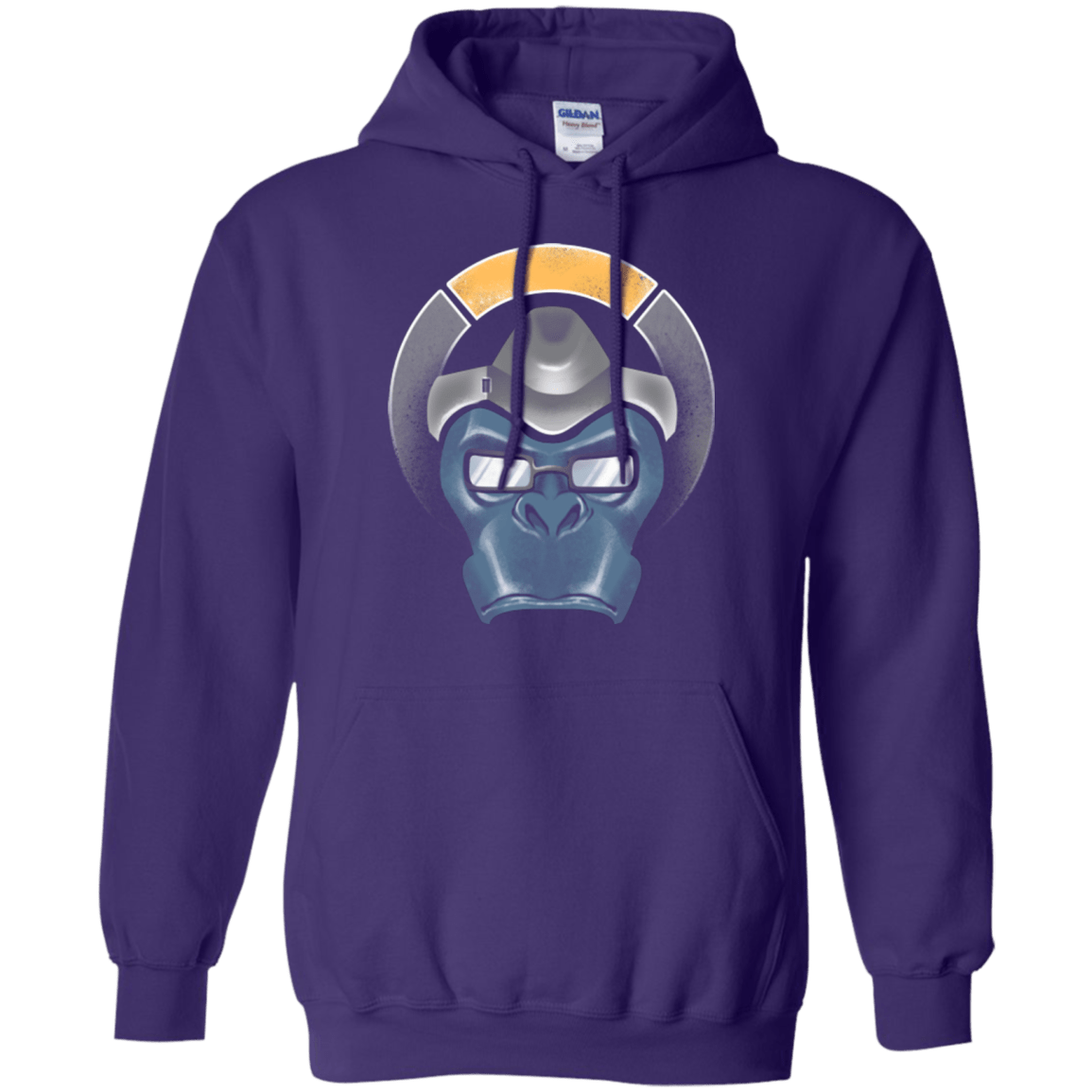 Sweatshirts Purple / Small The Gorilla Pullover Hoodie