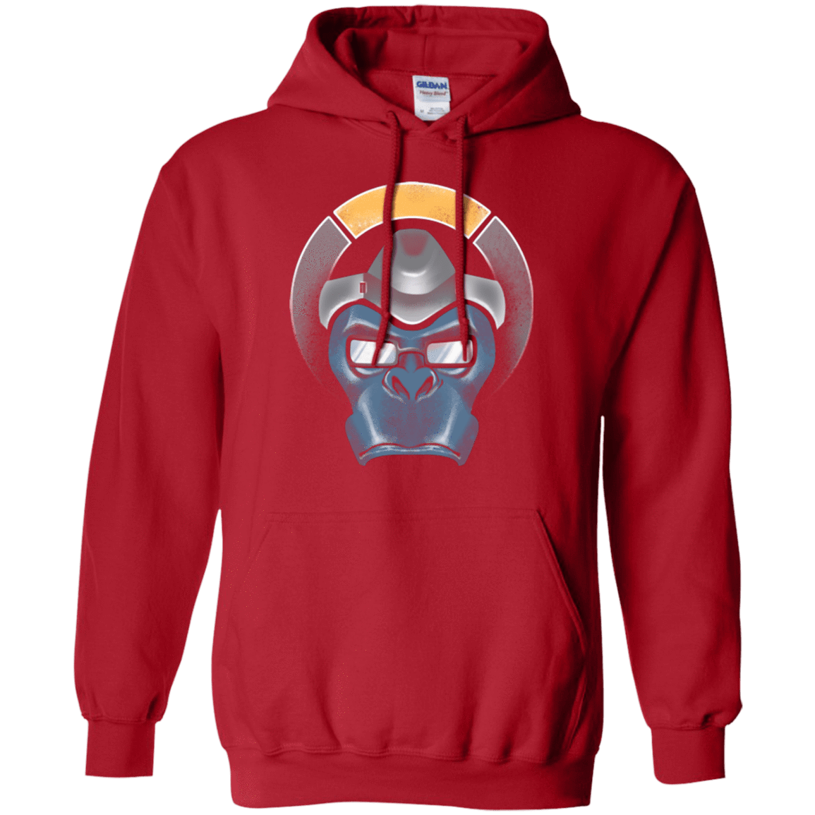 Sweatshirts Red / Small The Gorilla Pullover Hoodie