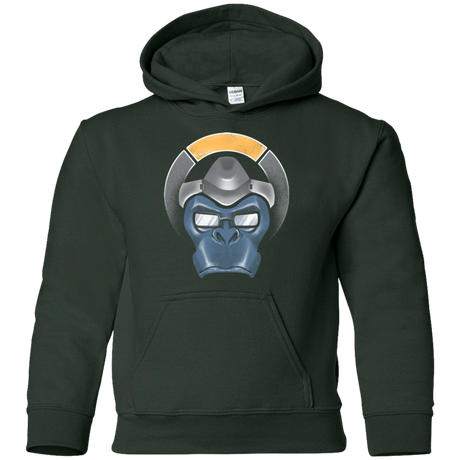 Sweatshirts Forest Green / YS The Gorilla Youth Hoodie