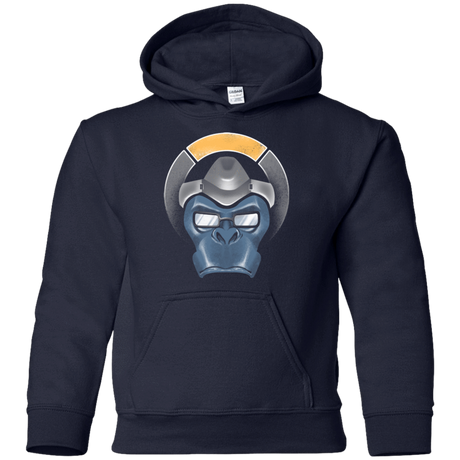 Sweatshirts Navy / YS The Gorilla Youth Hoodie