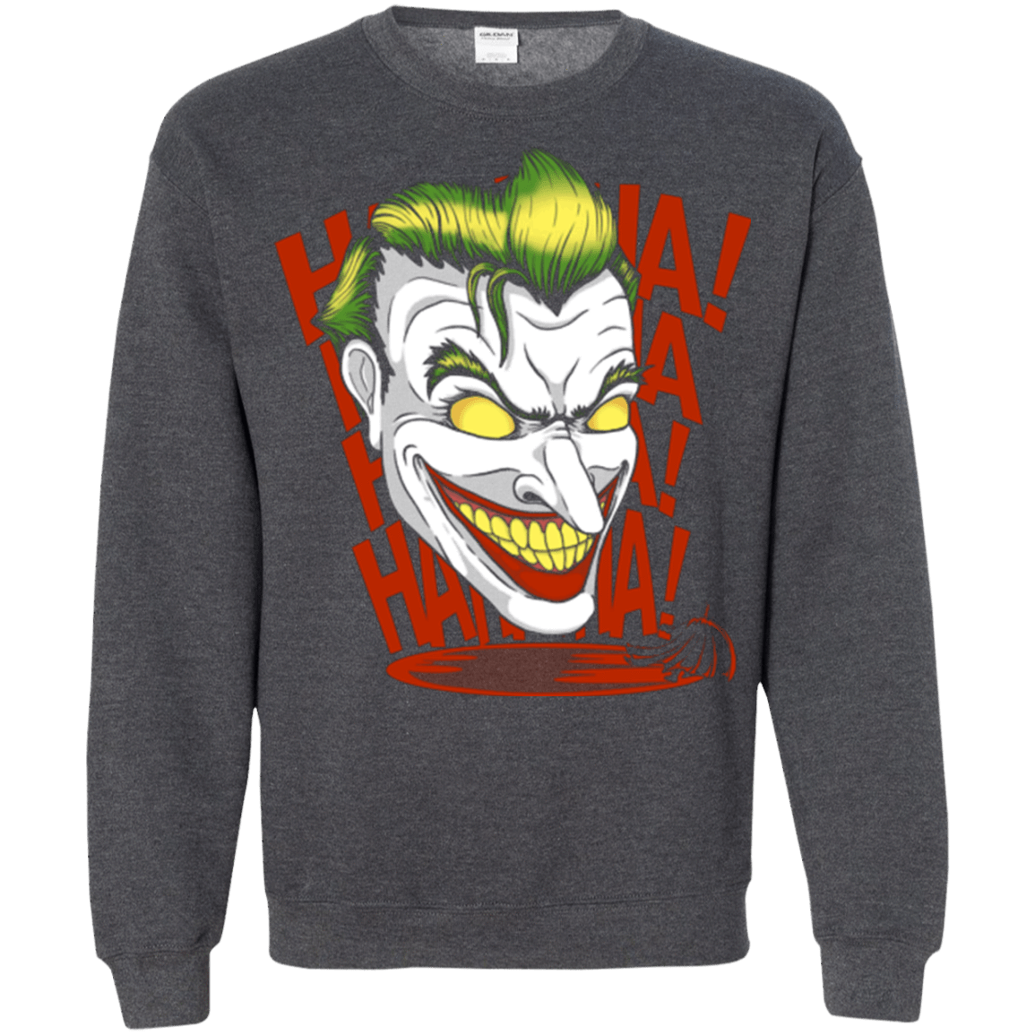 Sweatshirts Dark Heather / Small The Great Joke Crewneck Sweatshirt