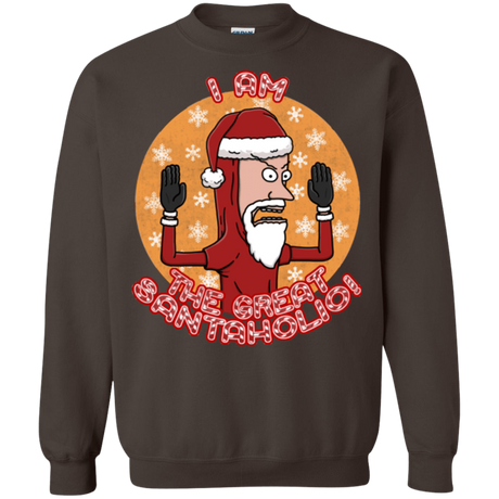 Sweatshirts Dark Chocolate / S The Great Santaholio Crewneck Sweatshirt