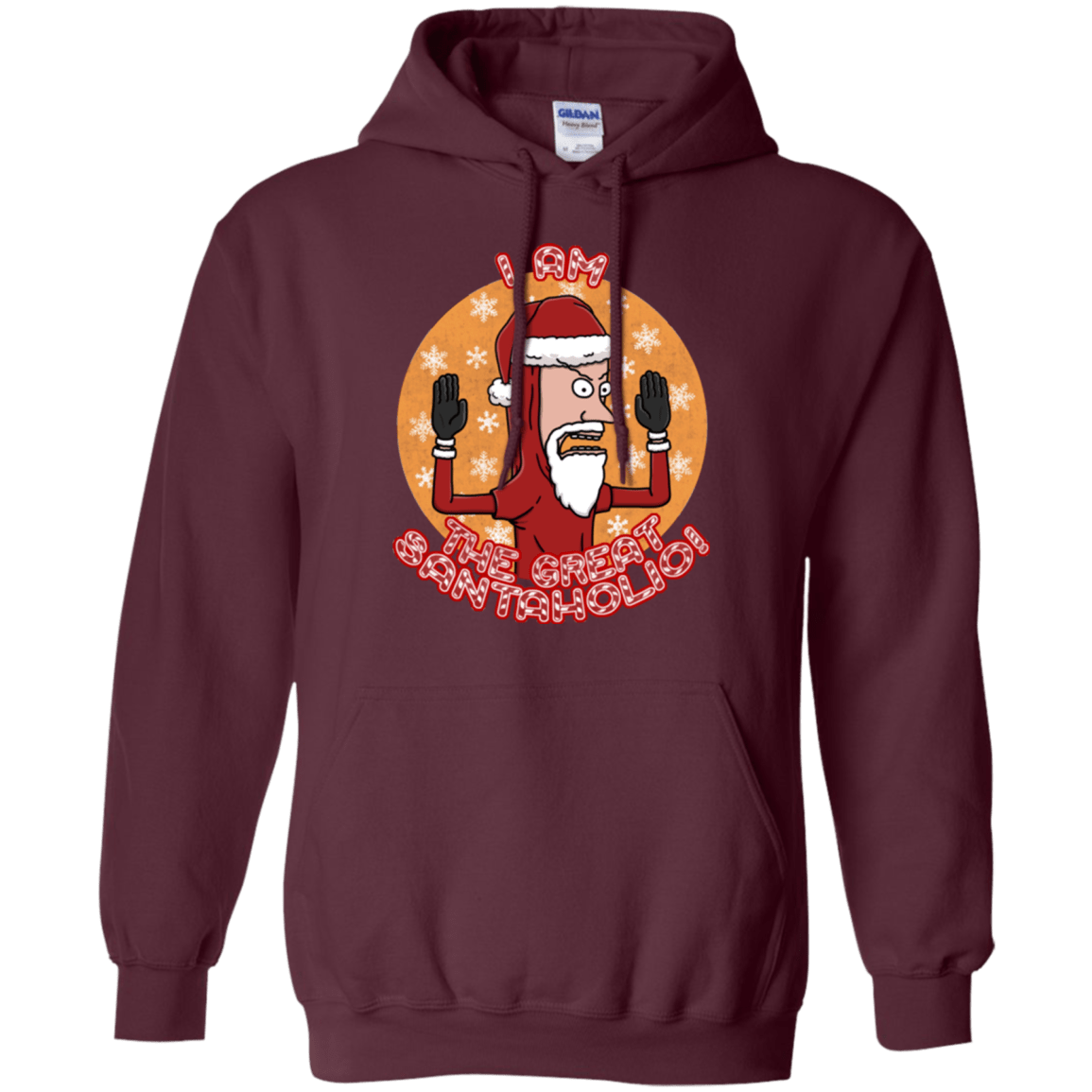 The Great Santaholio Pullover Hoodie