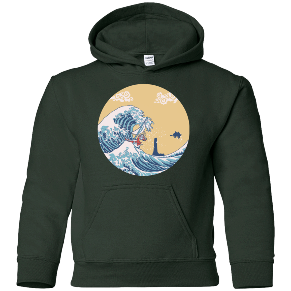 Sweatshirts Forest Green / YS The Great Sea Youth Hoodie
