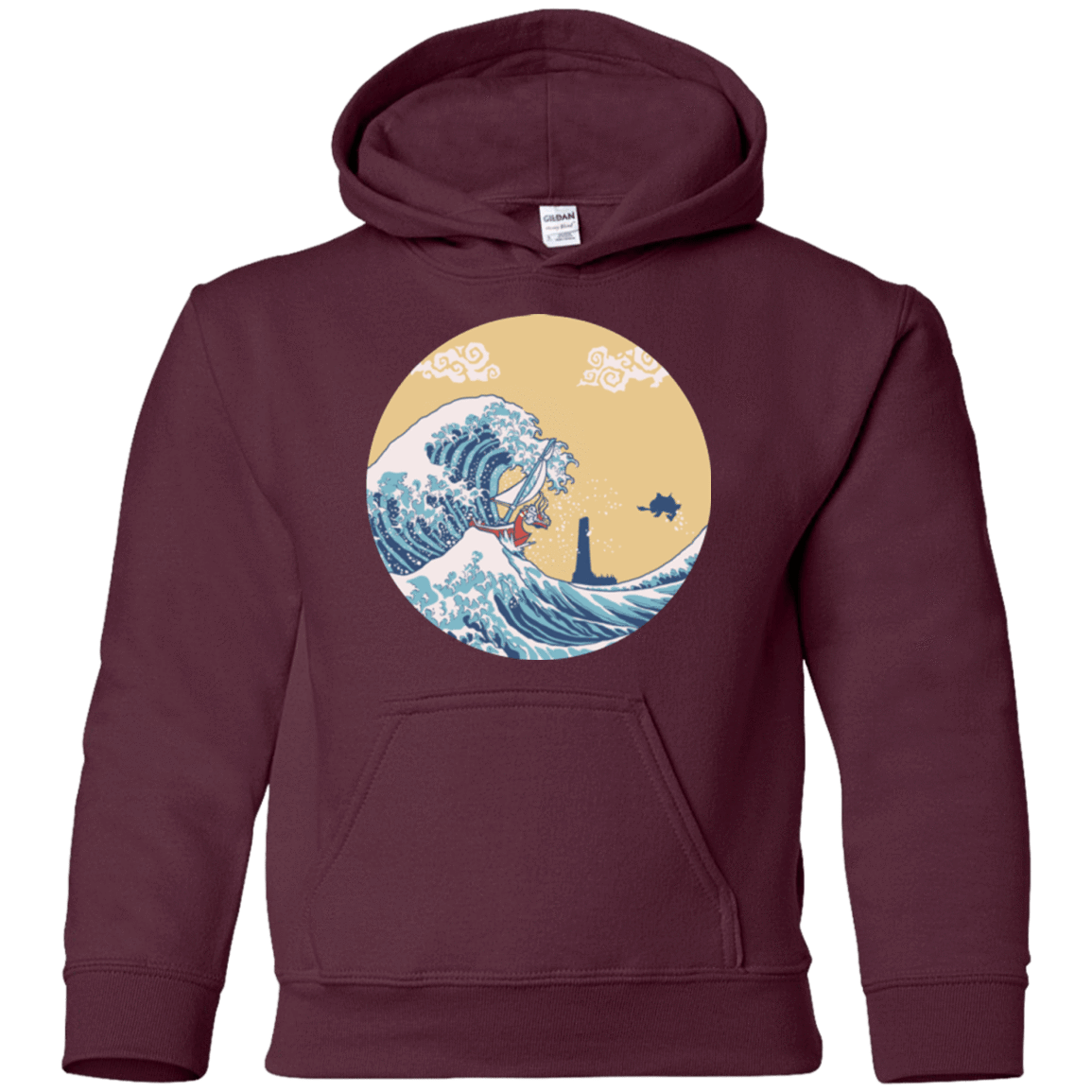 Sweatshirts Maroon / YS The Great Sea Youth Hoodie