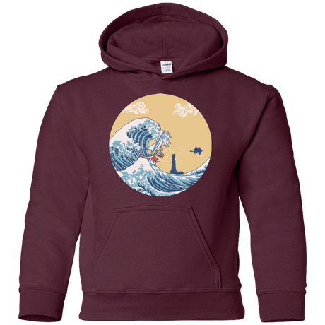 Sweatshirts Maroon / YS The Great Sea Youth Hoodie