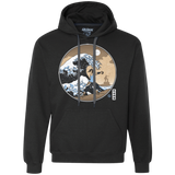 Sweatshirts Black / Small The Great Wave of Republic City Premium Fleece Hoodie