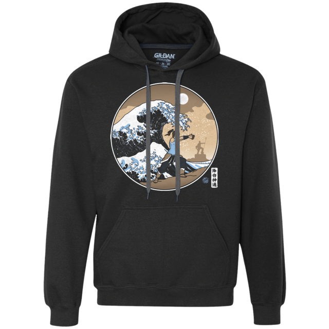 Sweatshirts Black / Small The Great Wave of Republic City Premium Fleece Hoodie