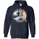 Sweatshirts Navy / Small The Great Wave of Republic City Pullover Hoodie