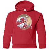 Sweatshirts Red / YS The Great Wave of Republic City Youth Hoodie