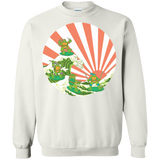 Sweatshirts White / S The Great Wave Off Cowabunga Crewneck Sweatshirt