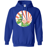 Sweatshirts Royal / S The Great Wave Off Cowabunga Pullover Hoodie