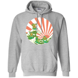 Sweatshirts Sport Grey / S The Great Wave Off Cowabunga Pullover Hoodie