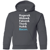 Sweatshirts Charcoal / YS The Greatest Avenger Youth Hoodie