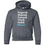 Sweatshirts Dark Heather / YS The Greatest Avenger Youth Hoodie