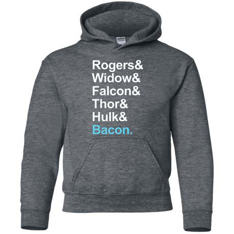 Sweatshirts Dark Heather / YS The Greatest Avenger Youth Hoodie