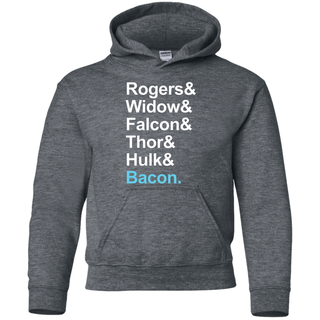Sweatshirts Dark Heather / YS The Greatest Avenger Youth Hoodie