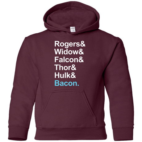 Sweatshirts Maroon / YS The Greatest Avenger Youth Hoodie