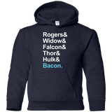 Sweatshirts Navy / YS The Greatest Avenger Youth Hoodie