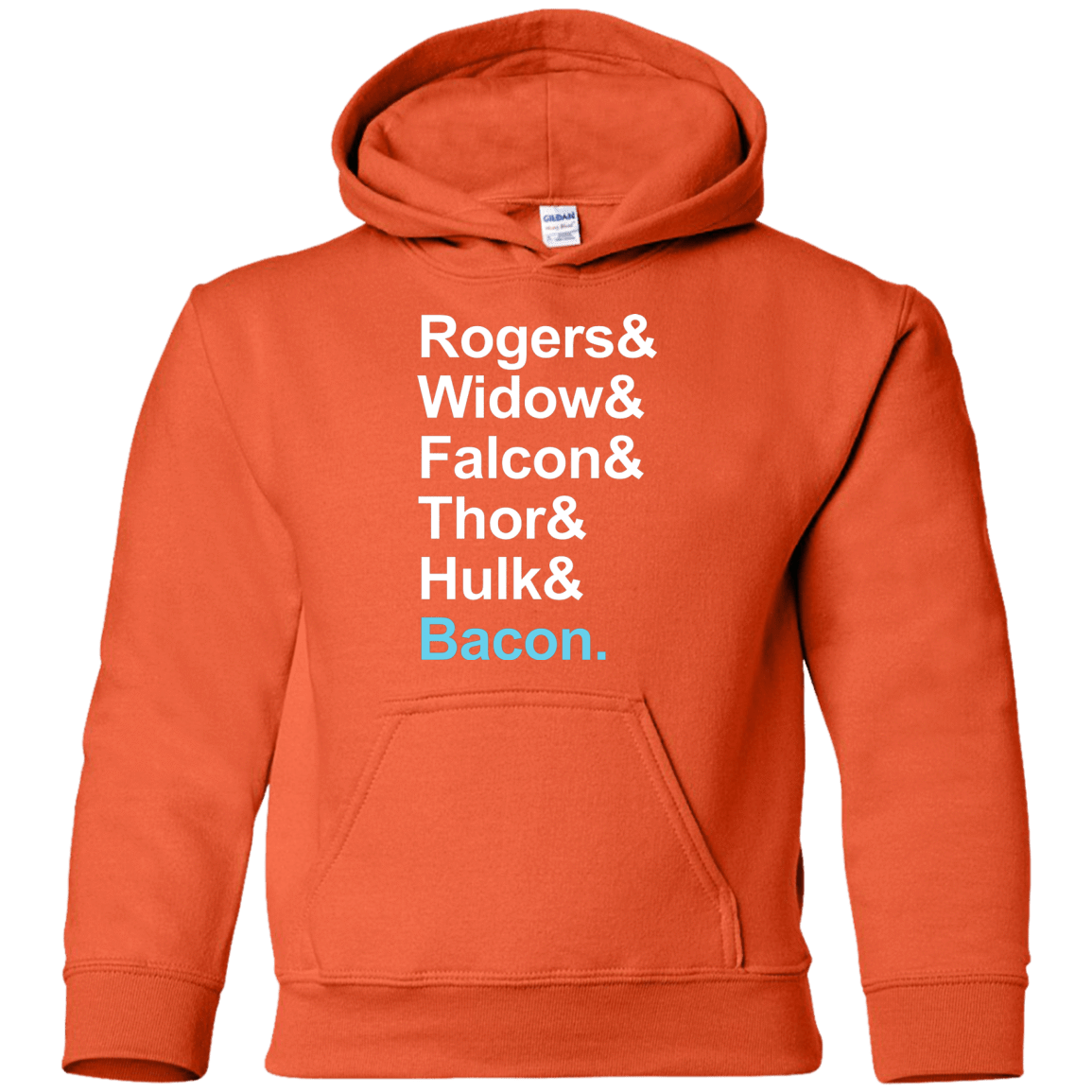 Sweatshirts Orange / YS The Greatest Avenger Youth Hoodie