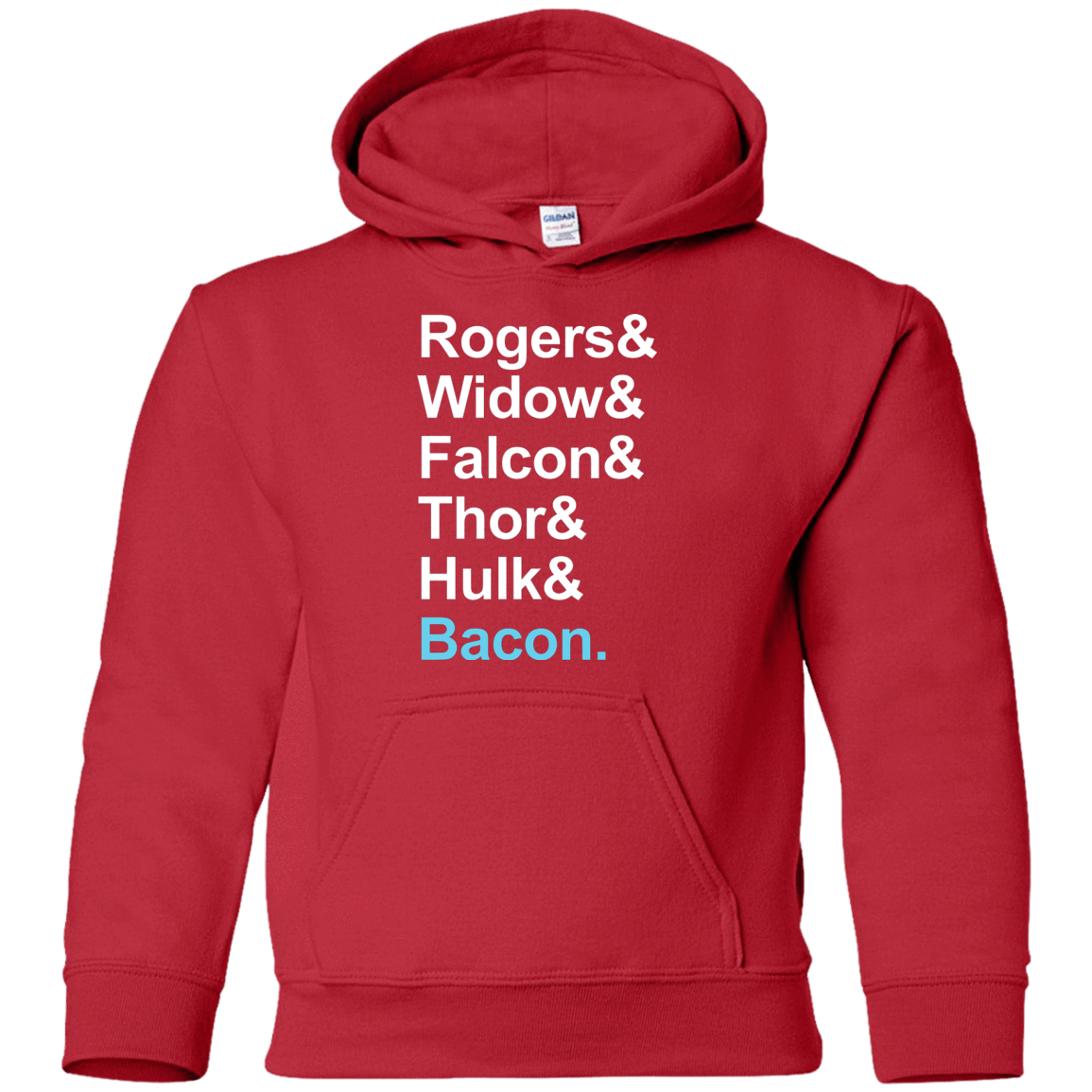 Sweatshirts Red / YS The Greatest Avenger Youth Hoodie