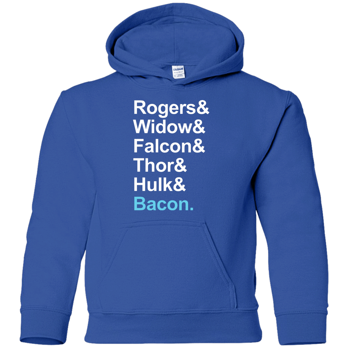 Sweatshirts Royal / YS The Greatest Avenger Youth Hoodie