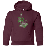 Sweatshirts Maroon / YS The Green Knight Youth Hoodie