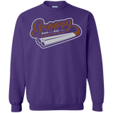 Sweatshirts Purple / S The Guy With The Gun Crewneck Sweatshirt