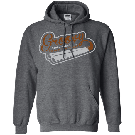 Sweatshirts Dark Heather / S The Guy With The Gun Pullover Hoodie