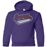 Sweatshirts Purple / YS The Guy With The Gun Youth Hoodie