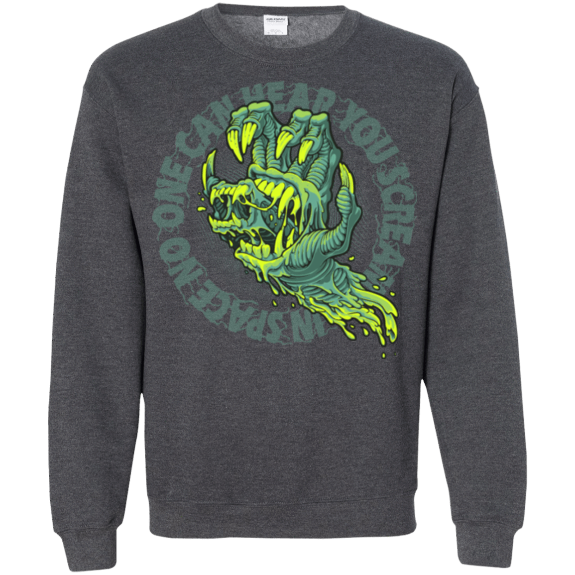 Sweatshirts Dark Heather / Small The Hand That Feeds Crewneck Sweatshirt