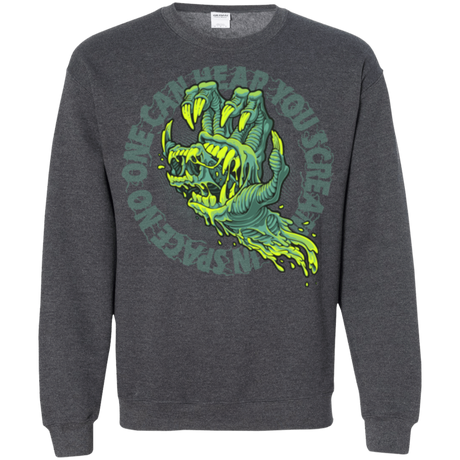 Sweatshirts Dark Heather / Small The Hand That Feeds Crewneck Sweatshirt
