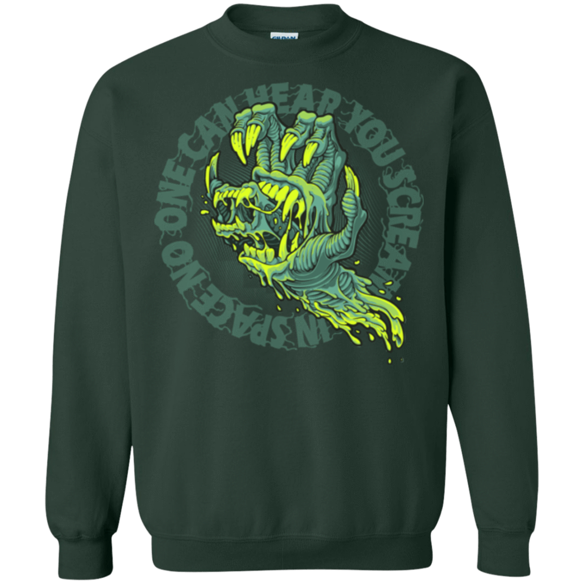 Sweatshirts Forest Green / Small The Hand That Feeds Crewneck Sweatshirt