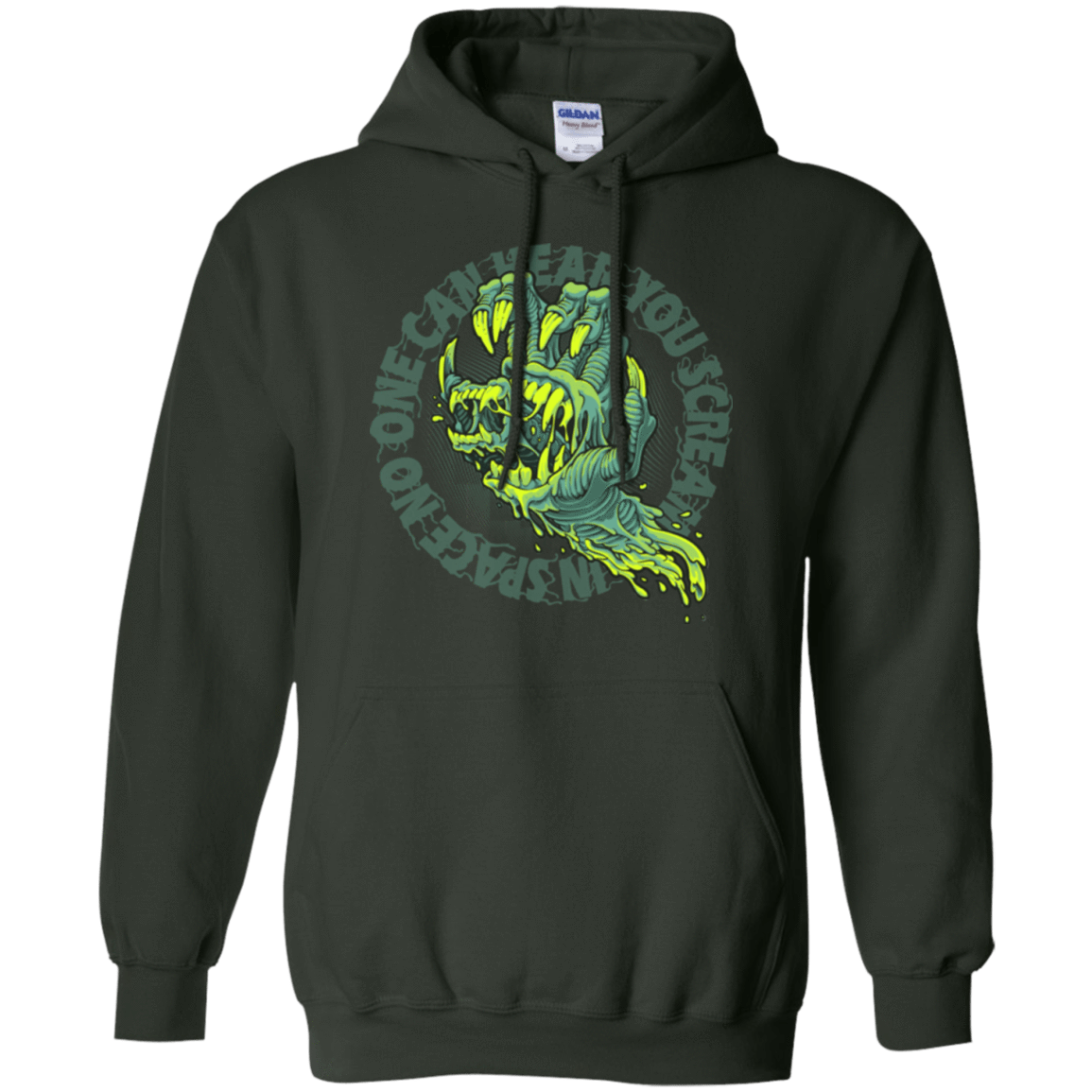 Sweatshirts Forest Green / Small The Hand That Feeds Pullover Hoodie