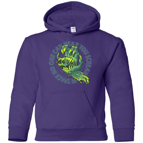 Sweatshirts Purple / YS The Hand That Feeds Youth Hoodie