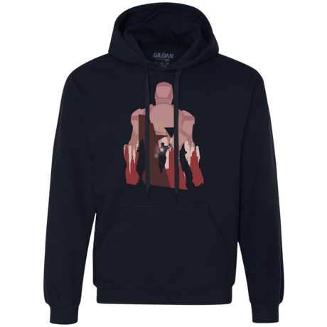 Sweatshirts Navy / Small The Heronnaire Premium Fleece Hoodie