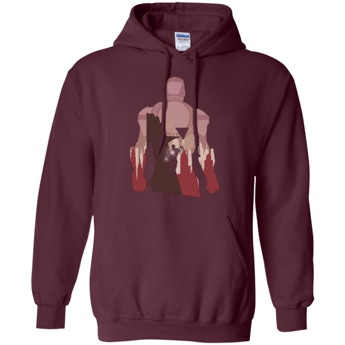 Sweatshirts Maroon / Small The Heronnaire Pullover Hoodie