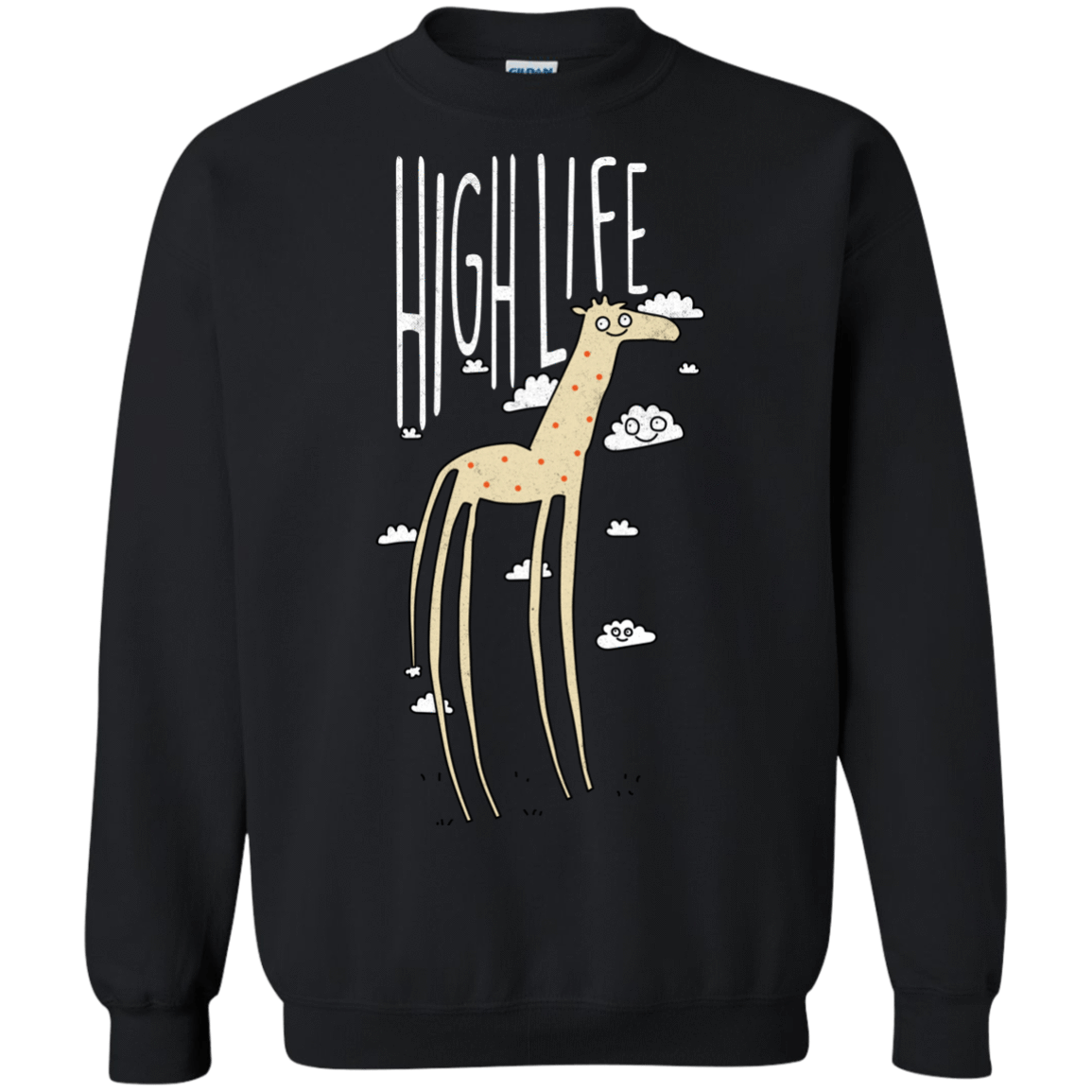 Sweatshirts Black / S The High Life Crewneck Sweatshirt