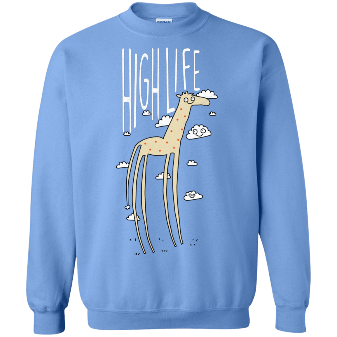 Sweatshirts Carolina Blue / S The High Life Crewneck Sweatshirt