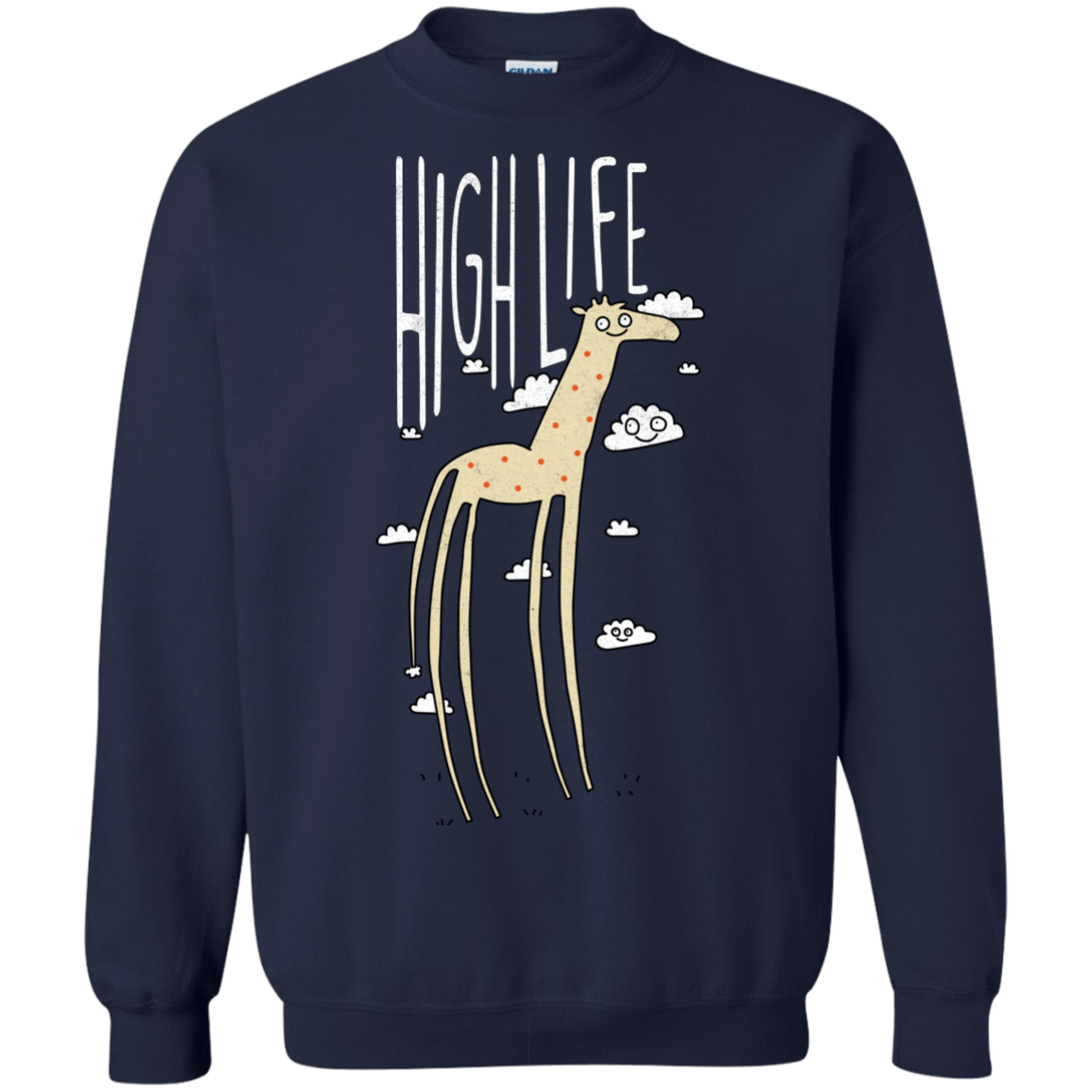 Sweatshirts Navy / S The High Life Crewneck Sweatshirt