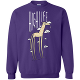 Sweatshirts Purple / S The High Life Crewneck Sweatshirt