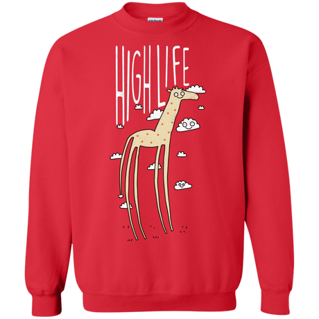 Sweatshirts Red / S The High Life Crewneck Sweatshirt