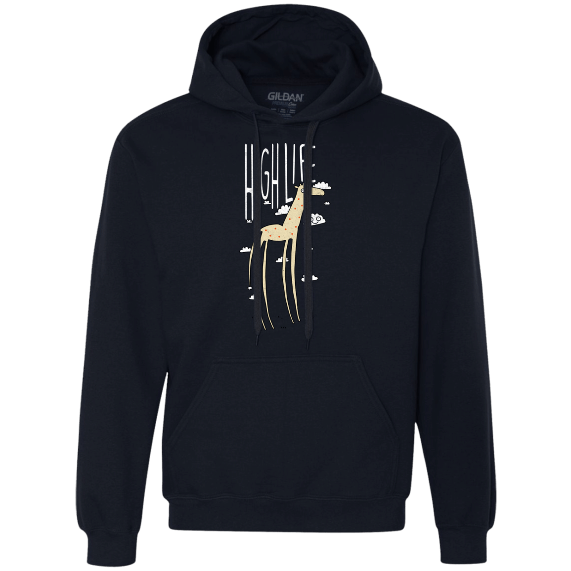 Sweatshirts Navy / S The High Life Premium Fleece Hoodie