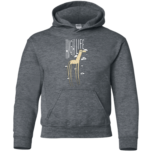 Sweatshirts Dark Heather / YS The High Life Youth Hoodie