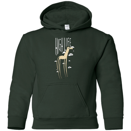 Sweatshirts Forest Green / YS The High Life Youth Hoodie