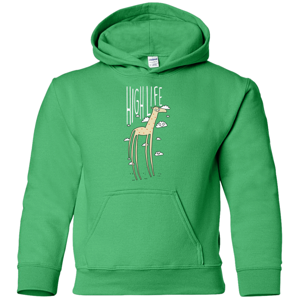 Sweatshirts Irish Green / YS The High Life Youth Hoodie