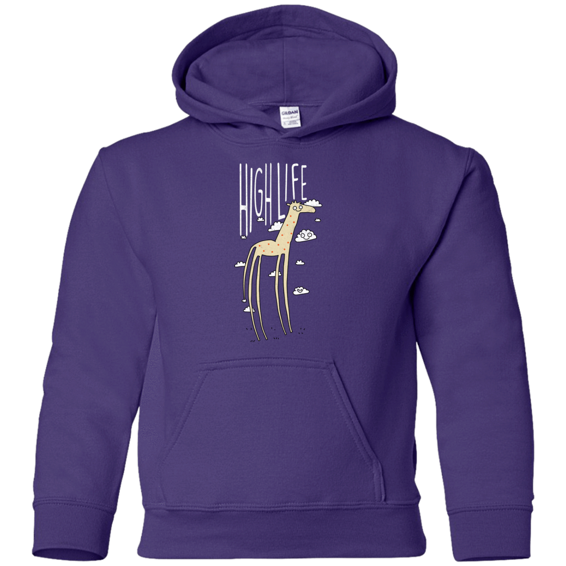 Sweatshirts Purple / YS The High Life Youth Hoodie
