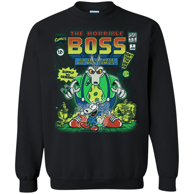 Sweatshirts Black / Small The Horrible Boss Crewneck Sweatshirt