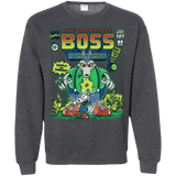 Sweatshirts Dark Heather / Small The Horrible Boss Crewneck Sweatshirt