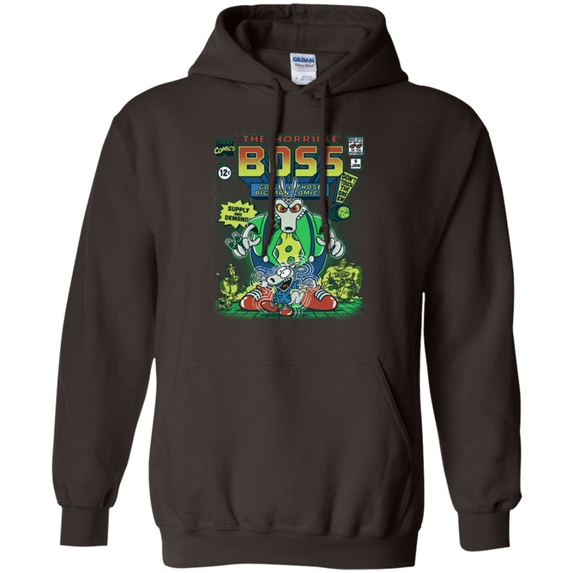 Sweatshirts Dark Chocolate / Small The Horrible Boss Pullover Hoodie